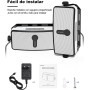 Inwa Altavoz Bluetooth Pared, IPX5, Sincronización de 100 Altavoces, Conexión Teléfono Móvil, Echo Dot, Adecuado para