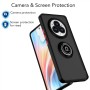 XINYEXIN Funda para Realme 14 Pro+ 5G / Realme 14 Pro Plus 5G, Funda con Soporte de Anillo, TPU + PC Translúcido Anti- Arañazos