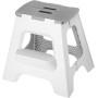 Vigar - Taburete Plegable - Modelo Compact - 40 cm de Altura - 80% Plástico Reciclado - Cocina, Baño y Camping - Escalón Peldaño
