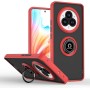 XINYEXIN Funda para Realme 14 Pro+ 5G / Realme 14 Pro Plus 5G, Funda con Soporte de Anillo, TPU + PC Translúcido Anti- Arañazos