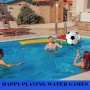 AONAYO 2 pelotas de agua hinchables, pelotas de playa, pelotas de agua para niños, pelotas hinchables, pelotas de playa, pelotas