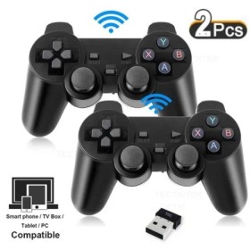 Mando inalámbrico de 2,4 Ghz, controlador de juego sin retraso, Joysti