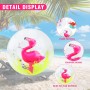 3 Piezas Pelotas de Playa Inflables 12 Pulgadas Pelota Hinchable para Piscina Playa Pelotas Flotantes Juguetes de Agua Inflables