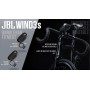 JBL Box Wind 3S - Mini Altavoz Bluetooth potente portátil con refuerzo de graves de Harman Kardon, caja de música con pinza para