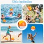 Riisoyu Pelota de Playa, 12 Pelota de Playa Inflable de 30 cm Pelotas de Playa Inflable de Colores para La Piscina Fiestas de