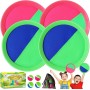 ZMLM Toss Catch Ball Juego de Juguetes: Niños al Aire Libre Juguete de Playa Juego de Bolas de Lanzamiento para jardín, Césped