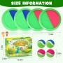 ZMLM Toss Catch Ball Juego de Juguetes: Niños al Aire Libre Juguete de Playa Juego de Bolas de Lanzamiento para jardín, Césped
