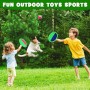 ZMLM Toss Catch Ball Juego de Juguetes: Niños al Aire Libre Juguete de Playa Juego de Bolas de Lanzamiento para jardín, Césped