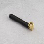 YINETTECH 2 Piezas Mini Antena WiFi Aérea de Doble Banda 2,4 GHz 5,8 GHz 2dBi con Conector Macho RP-SMA de Ángulo Recto para