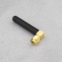 YINETTECH 2 Piezas Mini Antena WiFi Aérea de Doble Banda 2,4 GHz 5,8 GHz 2dBi con Conector Macho RP-SMA de Ángulo Recto para