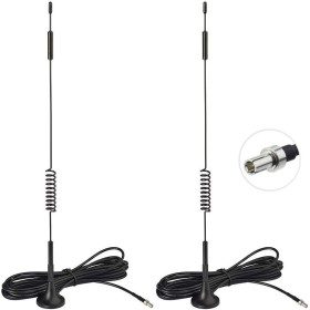 Bingfu 4G LTE Antena TS9 Base Magnética 7dBi(2-Paquete) para Verizon Jetpack 8800L 7730L AC791L Netgear LB1120 LB1121 Nighthawk