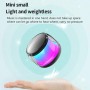 Panlouting Mini Altavoz Bluetooth 5.0 | Luz LED RGB MP3 | Micrófono Incorporado para Llamadas con Manos Libres | Ranura para