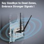 Bingfu Antena WiFi Doble Banda 2,4GHz 5,8GHz 6dBi RPSMA Macho +Cable Extensión U.FL IPX IPEX MHF4 a RP-SMA Hembra + Cubierta de