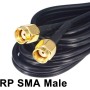 YILIANDUO Antena WiFi Doble Band 2,4 GHz 5,8 GHz Conector Macho RP-SMA para Tarjeta de Red WiFi PCI-E Adaptador WiFi Punto de