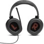 JBL Quantum 200 Auriculares para gamers con sonido QuantumSOUND y micrófono, con un diseño llamativo, compatible con múltiples