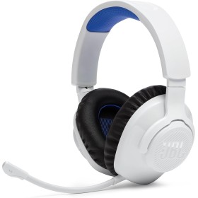 JBL Quantum 360P Auriculares inalámbricos con bluetooth para Playstation, micrófono desmontable, cancelación activa del ruido,