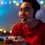 JBL Quantum 360P Auriculares inalámbricos con bluetooth para Playstation, micrófono desmontable, cancelación activa del ruido,