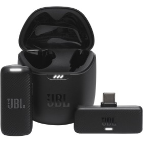 JBL Quantum Stream Wireless, micrófono inalámbrico portátil para streaming y dongle USB-C para dispositivos Android, con 24