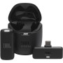 JBL Quantum Stream Wireless, micrófono inalámbrico portátil para streaming y dongle USB-C para dispositivos Android, con 24