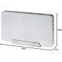 Ultron Boomer live - Altavoz Bluetooth portátil (2 salidas de 2 W RMS, entrada auxiliar), negro