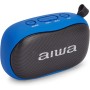 Aiwa BS-110RD: Altavoz Bluetooth portátil, Resistente a la Humedad, pensado para Deportes Exteriores. Color Rojo