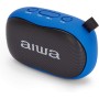 Aiwa BS-110RD: Altavoz Bluetooth portátil, Resistente a la Humedad, pensado para Deportes Exteriores. Color Rojo
