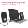 Hama | Altavoces para PC 2.0 estéreo (Altavoz para Ordenador de 6W, alimentación USB, Jack 3.5 mm, 50-20000 Hz, 4 Ω) Color