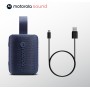 Motorola Sound - ROKR 300 Altavoz Bluetooth 5.3 – Altavoz Inalámbrico Portátil 7W – Altavoz Compacto IP67 Resistente al Agua y