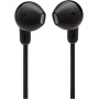 JBL Tune 215 - Auriculares Bluetooth inalámbricos con micrófono (3 Botones, Mando a Distancia y Cable Plano), Color Blanco