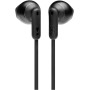 JBL Tune 215 - Auriculares Bluetooth inalámbricos con micrófono (3 Botones, Mando a Distancia y Cable Plano), Color Blanco