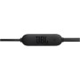 JBL Tune 215 - Auriculares Bluetooth inalámbricos con micrófono (3 Botones, Mando a Distancia y Cable Plano), Color Blanco