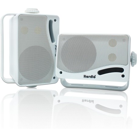 Herdio 3.5 Pulgadas Bluetooth Altavoces Al Aire Libre Altavoces Marinos 3 Senderos 200W Impermeables a Prueba de Agua para