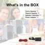 Herdio 3.5 Pulgadas Bluetooth Altavoces Al Aire Libre Altavoces Marinos 3 Senderos 200W Impermeables a Prueba de Agua para