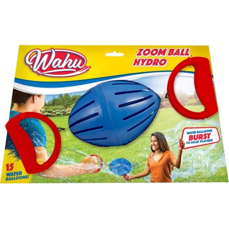 Wahu - ZOOM BALL HYDRO - Juegos con Pelota para Jardín para Niños a Partir de 8 Años - Juego de Exterior para Niños con Agua -