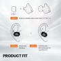 JBL Tune 130 NC TWS Auriculares inalámbricos In Ear True Wireless Bluetooth IPX4 con micrófono incorporado para música, deportes