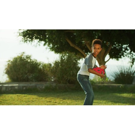 Wahu - PHLAT BALL Junior - Rojo - Mini Frisbee Transformable en Balón - Juguetes de Exterior para Niños Desde 5 Años - 10,2 cm