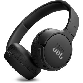JBL Auriculares Tune 670 NC, auriculares supraaurales inalámbricos ligeros con cancelación de ruido adaptativa, Bluetooth y 70