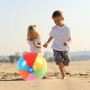 Sonwaha 4 Pack Inflatable Beach Balls, 37 cm Pelota Hinchable Paneles Colores Pelota Playa para el Verano Fiesta Garden Beach