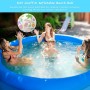 JWTRSVTY DIY Pelota de Playa Inflable, Coloridas Pelotas De Playa inflables, Balón De Playa Hinchable con Rotulador, Hawaiano