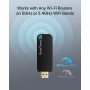 BrosTrend Linux Adaptador WiFi USB 1200Mbps, Linux USB WiFi Soporta Ubuntu, Mint, Debian, Kubuntu, MATE, Zorin, PureOS,