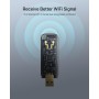 BrosTrend Linux Adaptador WiFi USB 1200Mbps, Linux USB WiFi Soporta Ubuntu, Mint, Debian, Kubuntu, MATE, Zorin, PureOS,