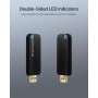 BrosTrend Linux Adaptador WiFi USB 1200Mbps, Linux USB WiFi Soporta Ubuntu, Mint, Debian, Kubuntu, MATE, Zorin, PureOS,