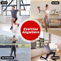 Fokky Gomas Elasticas Musculacion, 3 Bandas Elasticas Musculacion, con Anclaje de Puerta Cintas Gomas Elasticas Musculacion,