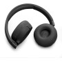 JBL Auriculares Tune 670 NC, auriculares supraaurales inalámbricos ligeros con cancelación de ruido adaptativa, Bluetooth y 70