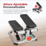 Sunny Health & Fitness Stepper de bajo Impacto para Entrenamiento Completo con Bandas de Resistencia - SF-S0978