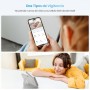 ieGeek Camara Vigilancia Bebe 360º Type-C 1080P Vigilabebes con Camara, 4,3" 3000mAh Pantalla LCD, App Remoto, 4X, Voz Dual,