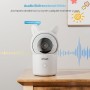 ieGeek Camara Vigilancia Bebe 360º Type-C 1080P Vigilabebes con Camara, 4,3" 3000mAh Pantalla LCD, App Remoto, 4X, Voz Dual,