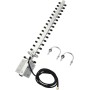 ZAMETTER RP-SMA 2.4GHz 25DBi Antena para Yagi inalámbrica direccional para Exteriores, WiFi para Router, señal WiFi de Aumento