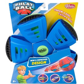 WAHU - PHLAT Ball Classic - Frisbee Volador Transformable en Balón - Juguetes de Exterior para Niños Desde 5 Años - Bola de