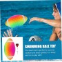 CIYODO Juguete Acuático Globos Pelota De Rugby Agua Juguete De Playa Color Brillante Material Duradero